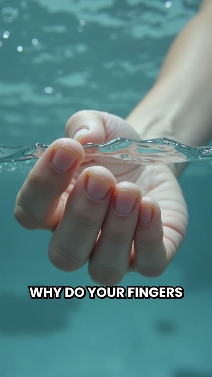 Why Do Fingers Wrinkle in Water?
