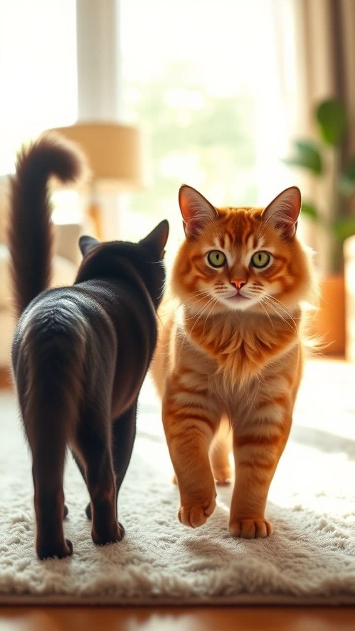 Flirty Feline Morning