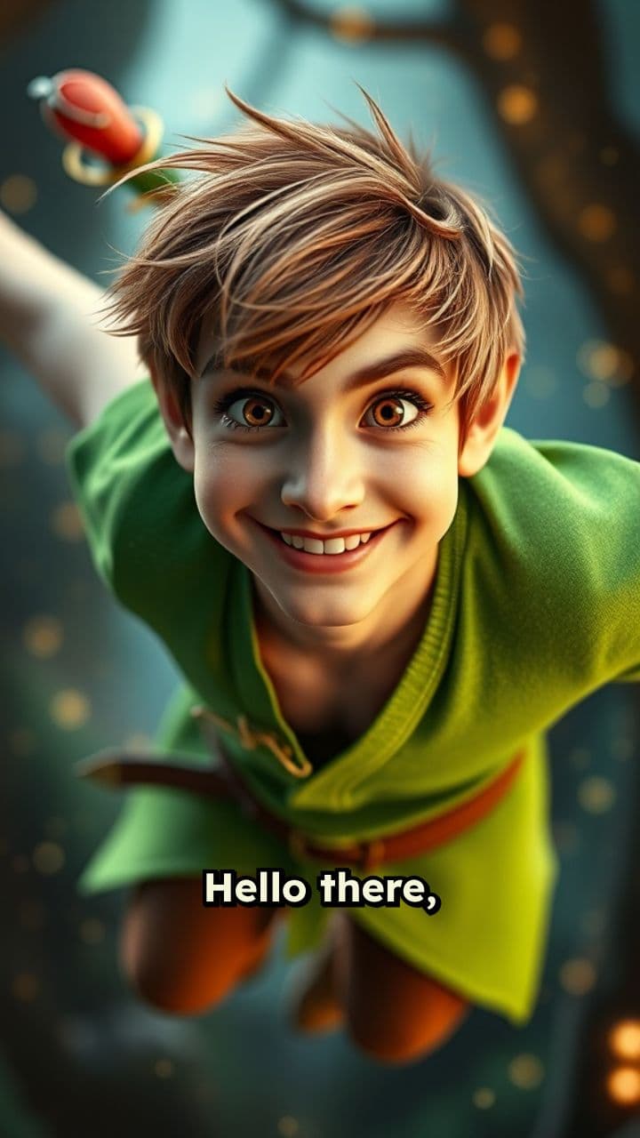 Peter Pan's Birthday Wish for Lou