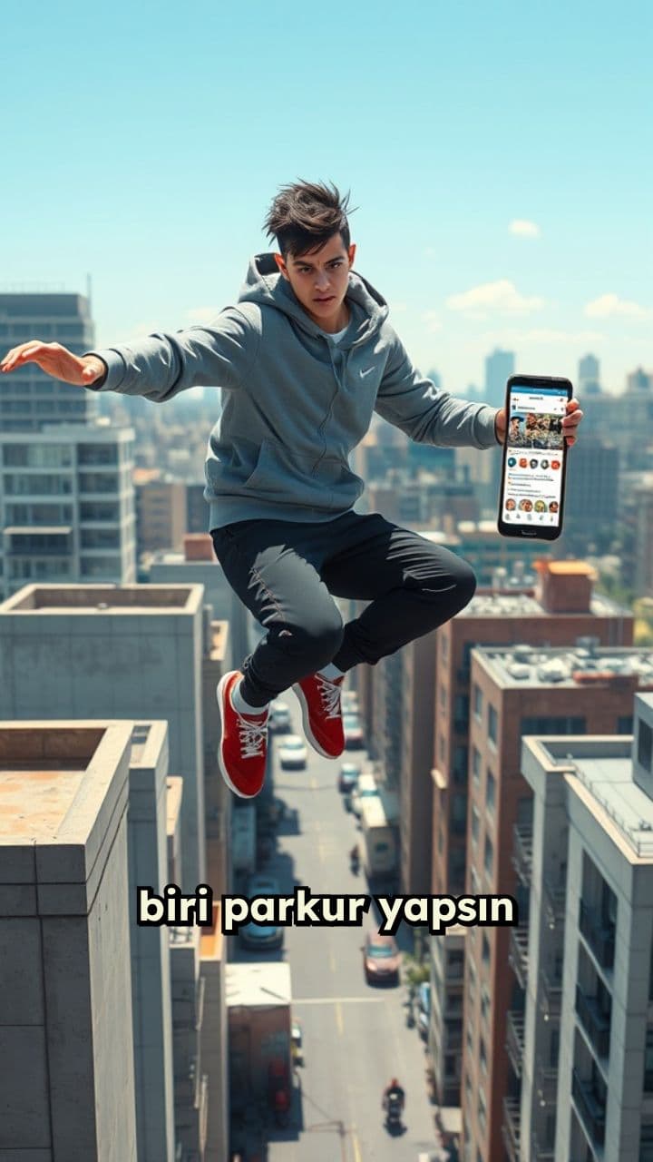 Parkur ve Instagram Sohbeti