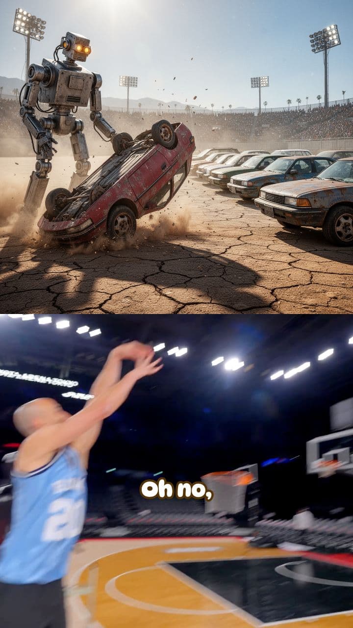 World's Strongest Man vs. Giant Mech