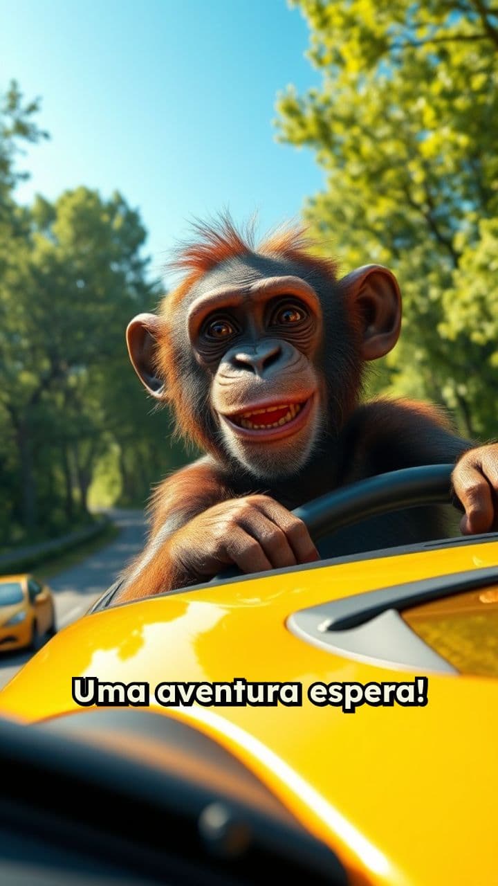 O Macaco e o Peugeot Amarelo