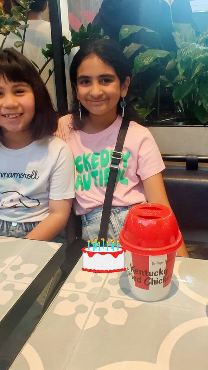 Elizabeth’s Eighth Birthday Memories