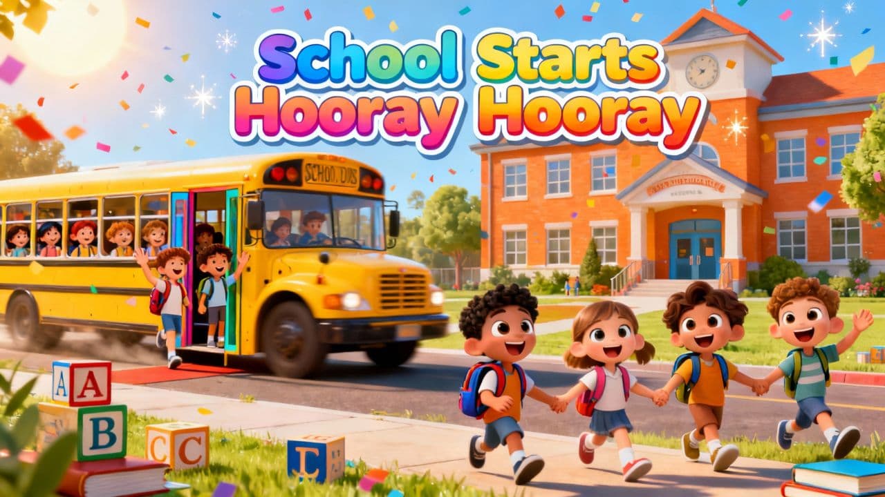 School Starts Hooray Hooray