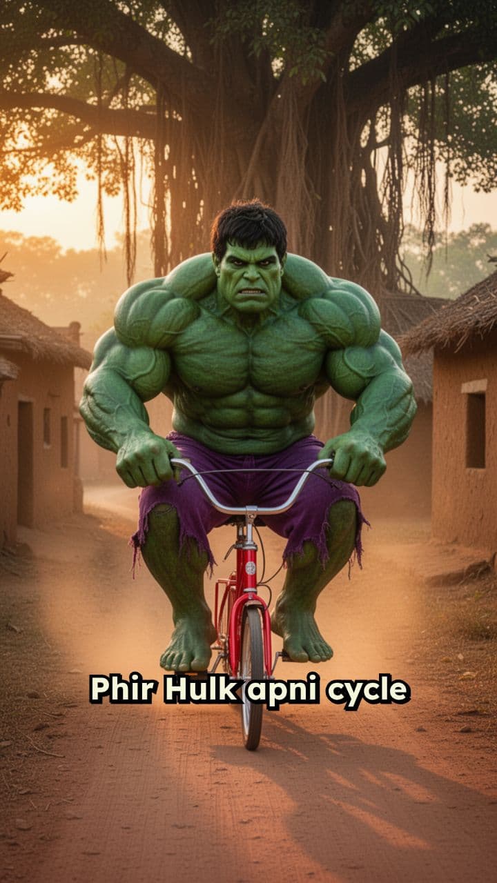 Hulk Ki Thar Wali Cycle Yatra
