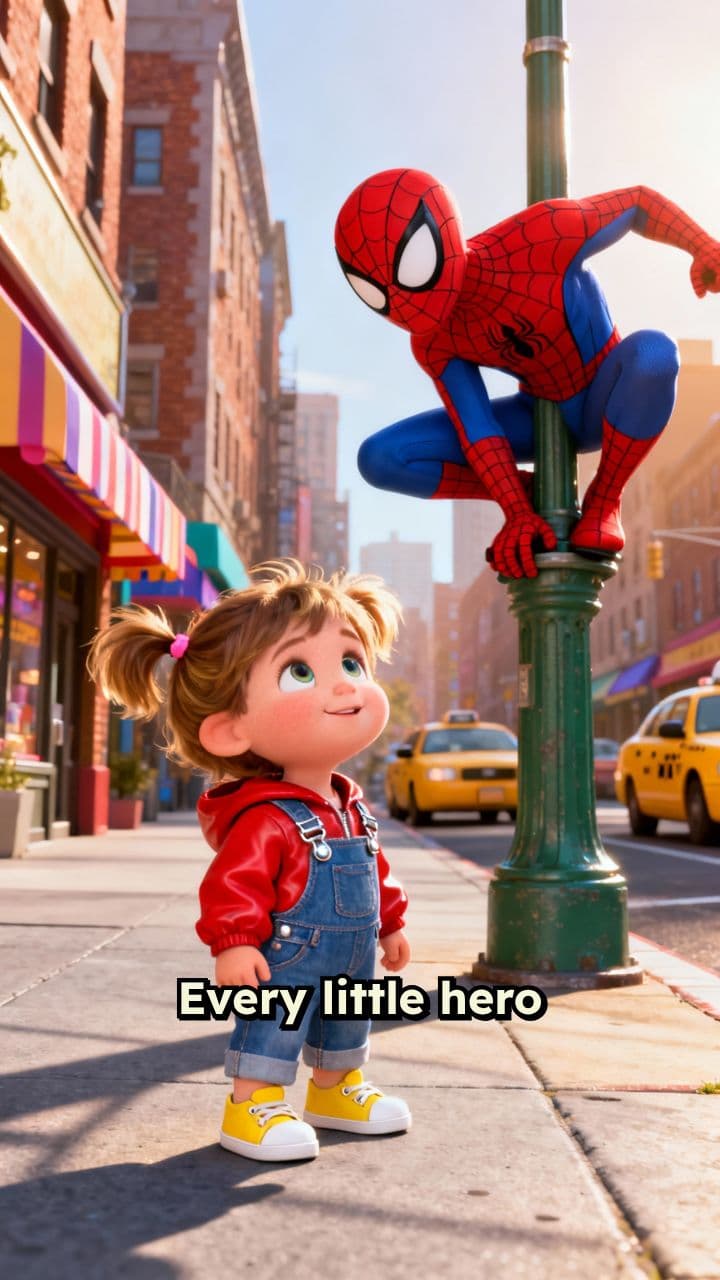 Jordie and Spider-Man's City Adventure