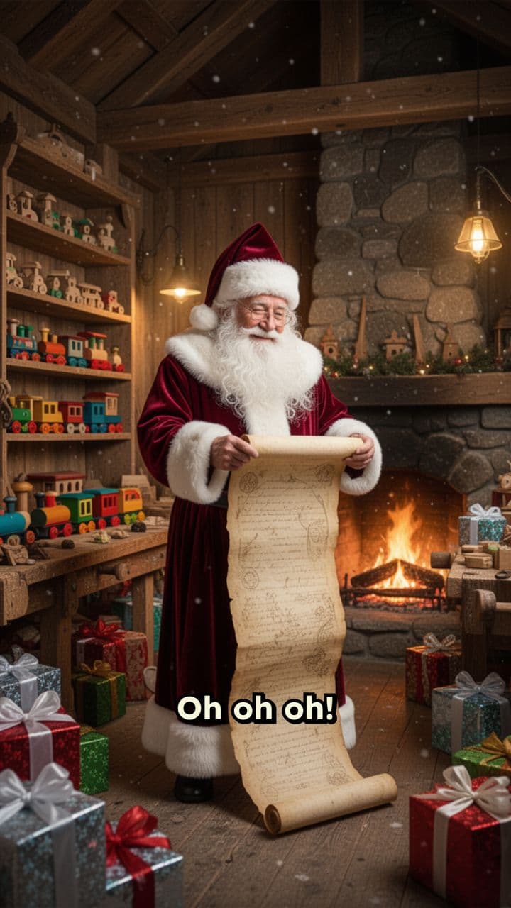 Auguri di Compleanno da Babbo Natale per Gabriele