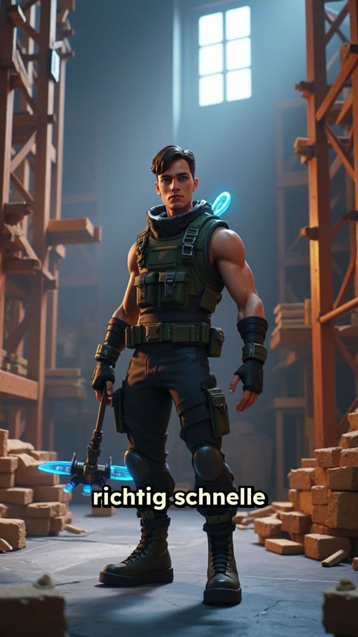 Schnelle Fortnite Edits in 1v1 Map