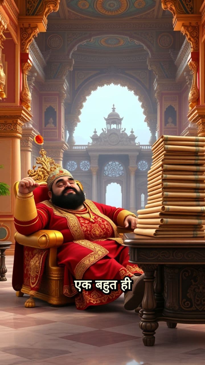 एक राजा और उसका मनत्री – एक मज़ेदार कहानी