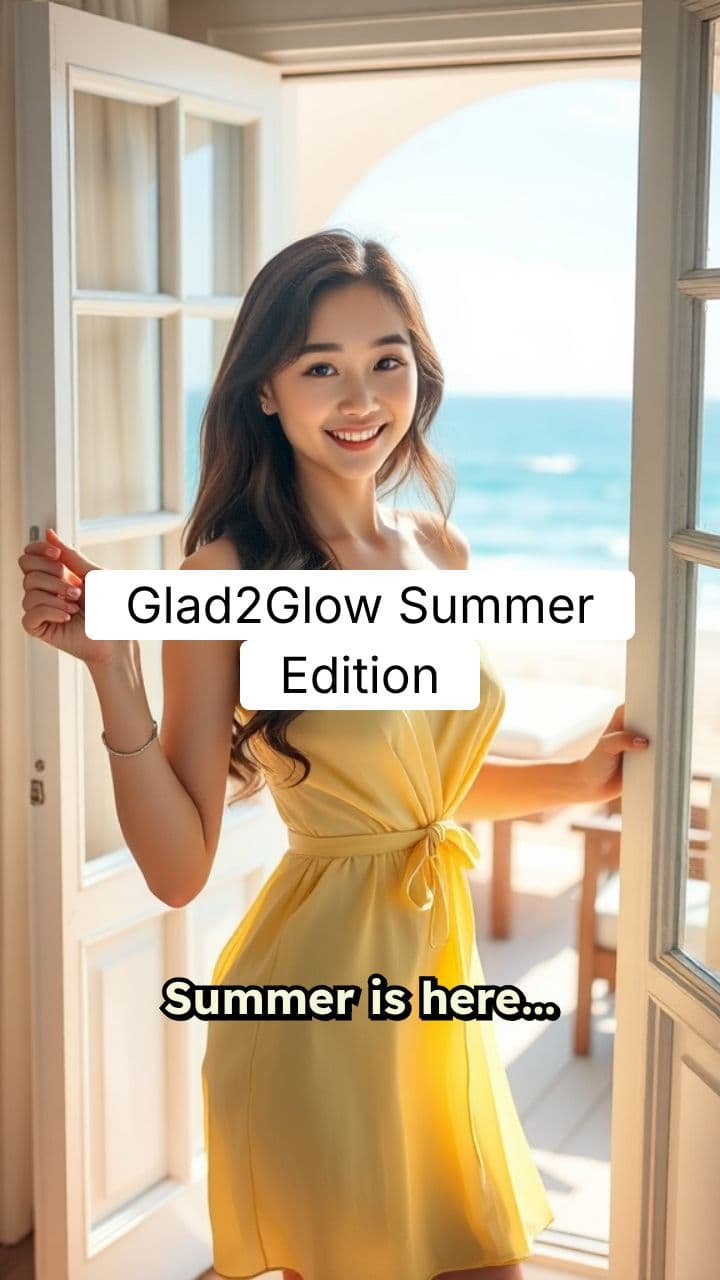 Glad2Glow – Summer Glow with Wonyoung