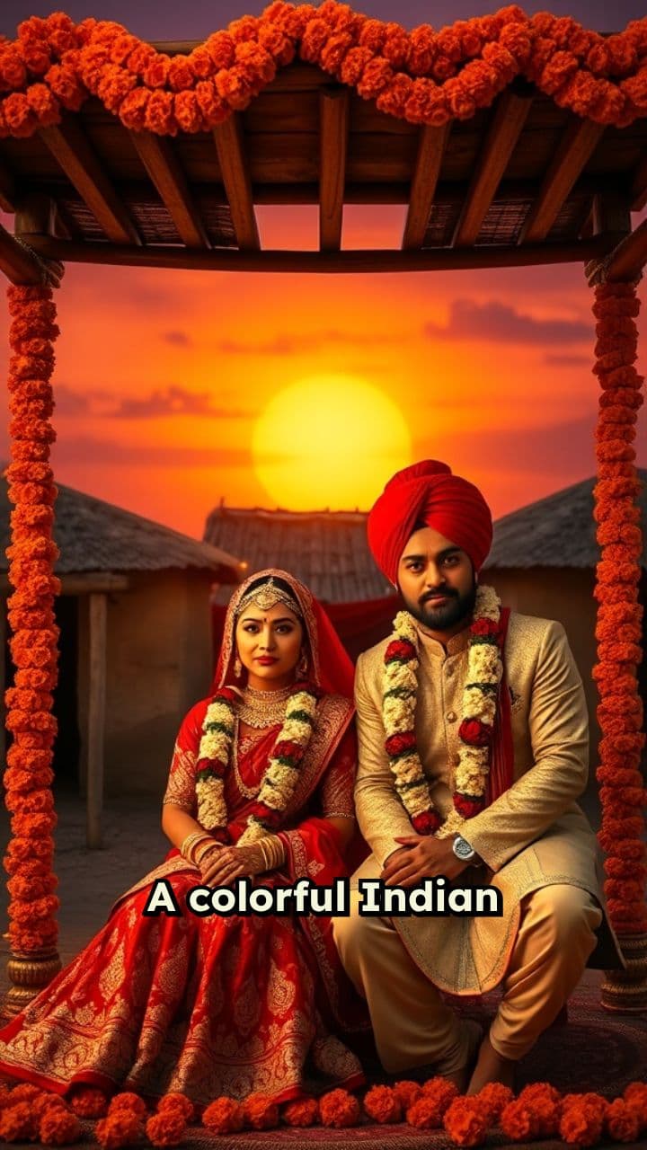 Cinematic Indian Village Wedding Celebration