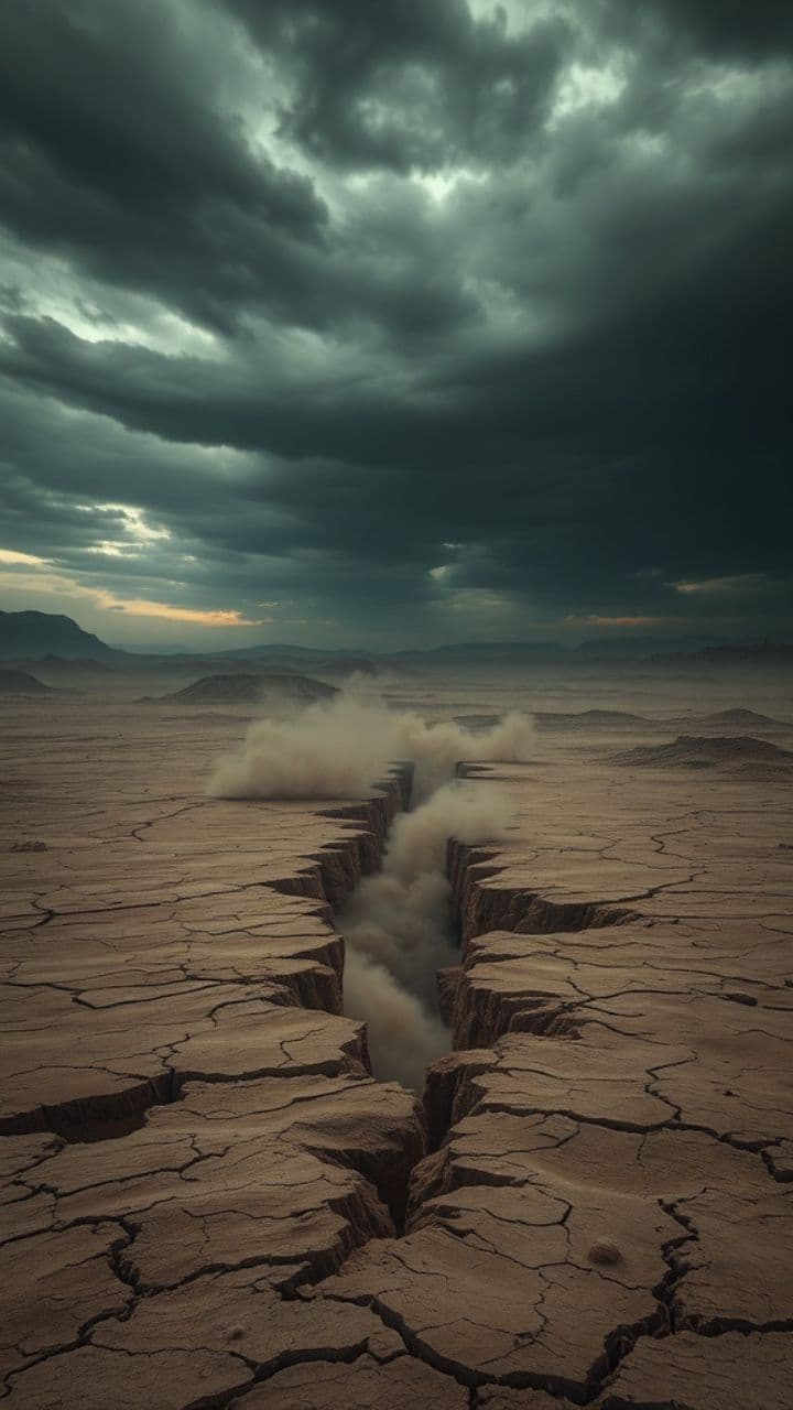 زلزلة الأرض وأعمال الإنسان