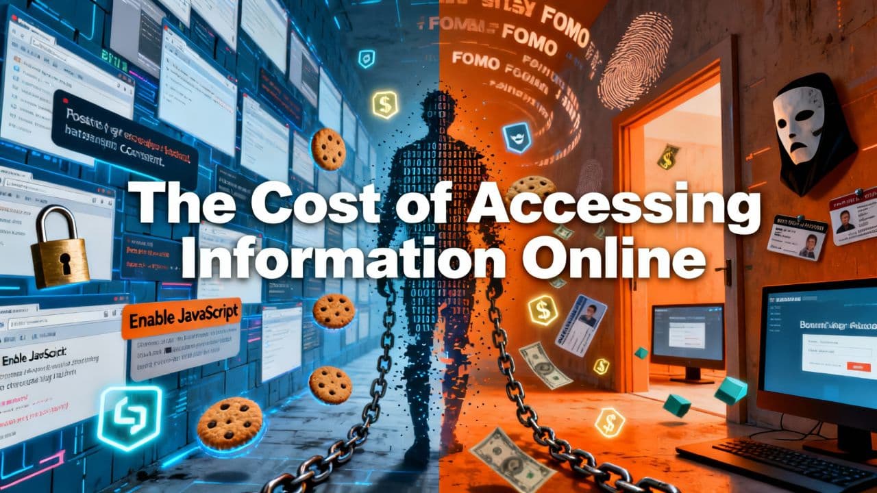 The Cost of Accessing Information Online
