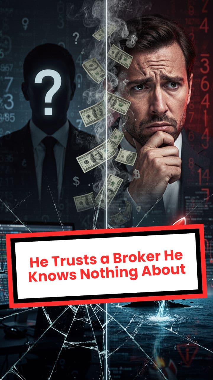 He Trusts a Broker He Knows Nothing About