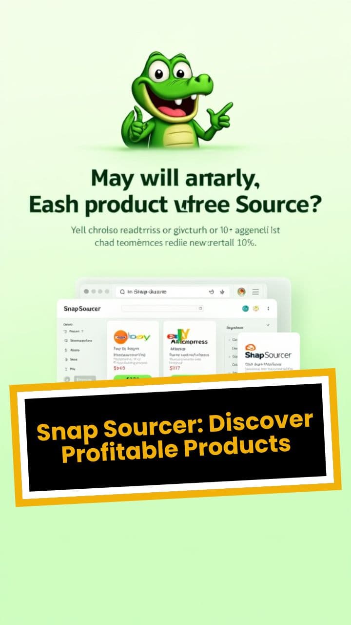 Snap Sourcer: Discover Profitable Products