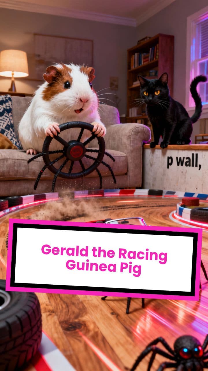 Gerald the Racing Guinea Pig