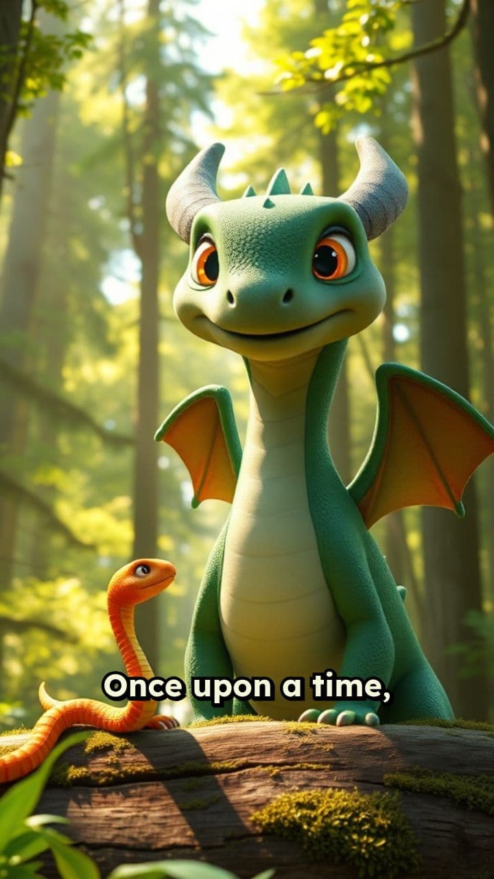 The Dragon and the Snake's Friendship