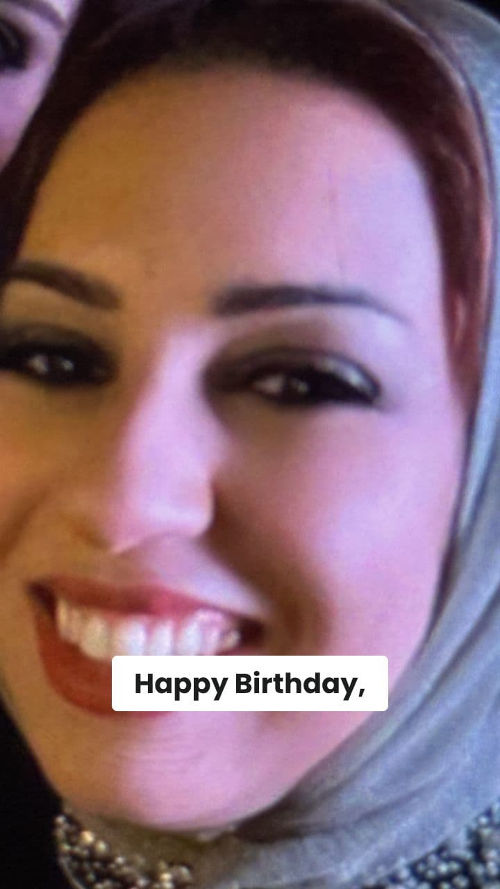 Happy Birthday Mayada