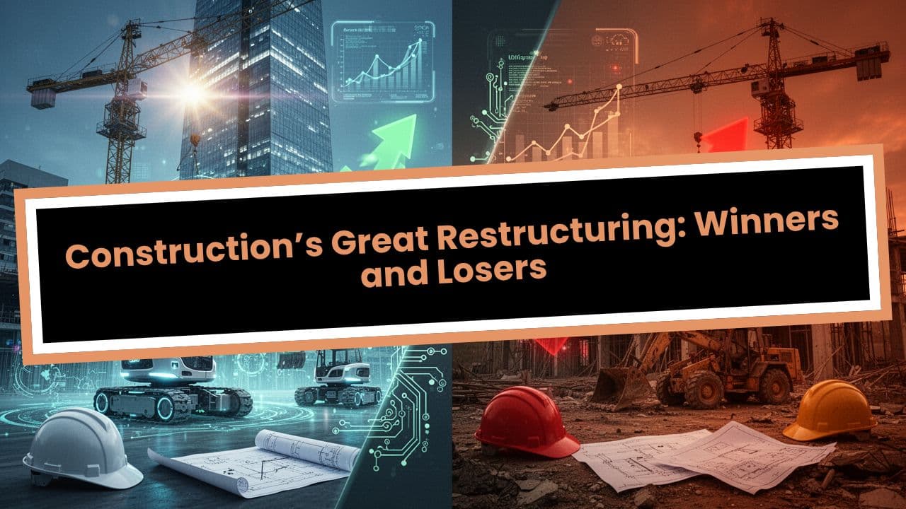 Construction’s Great Restructuring: Winners and Losers