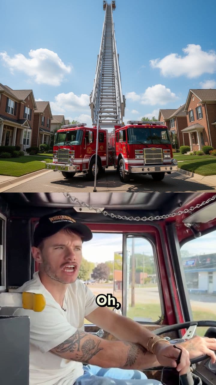Extending a 120-Foot Ladder