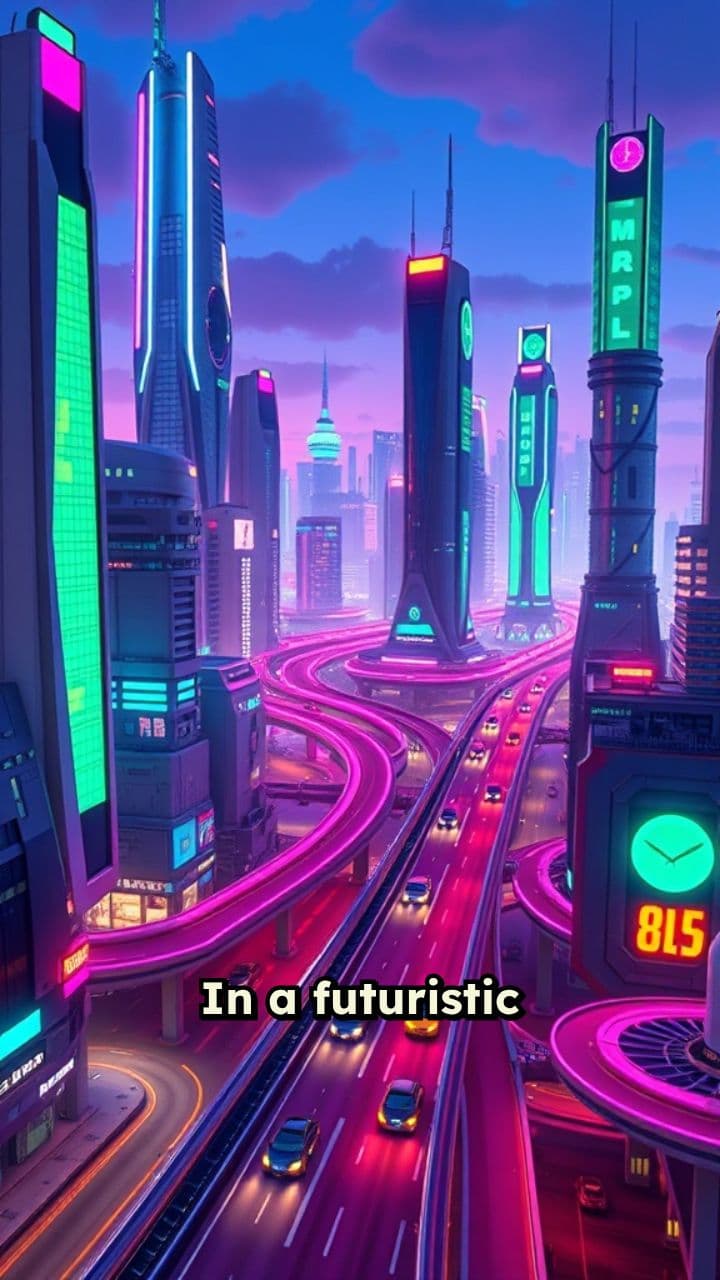 Neon City: Glitch in the Code