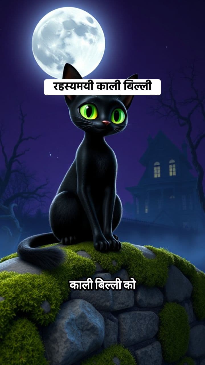 रहस्यमयी काली बिल्ली