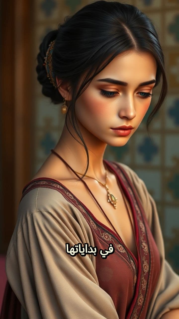 راقصة وتيسها الأحمر