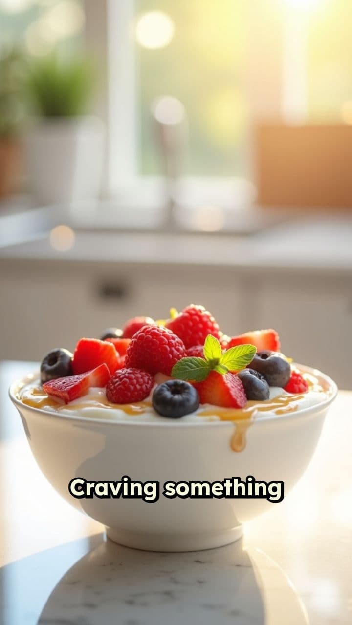 Healthy Three-Ingredient Dessert in Minutes