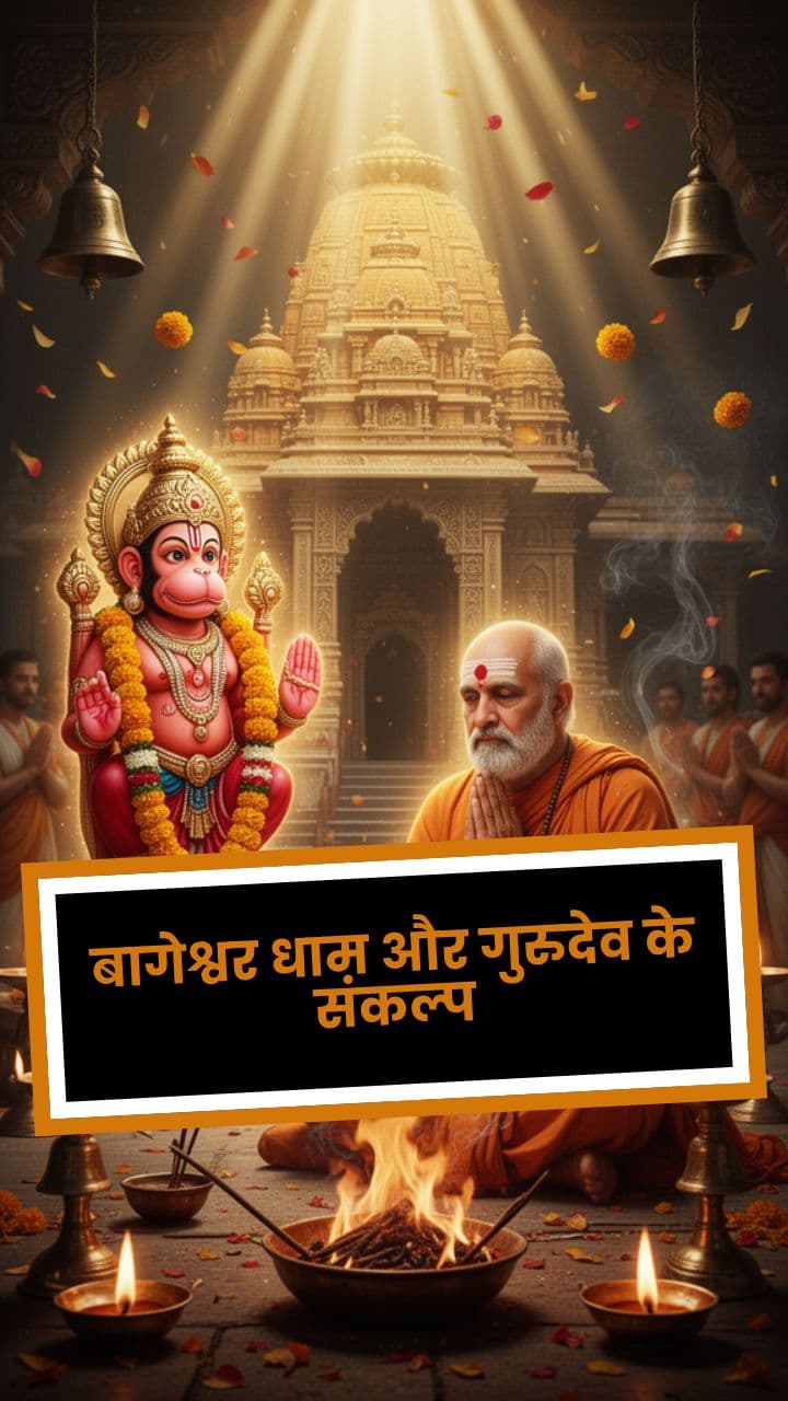 बागेश्वर धाम और गुरुदेव के संकल्प