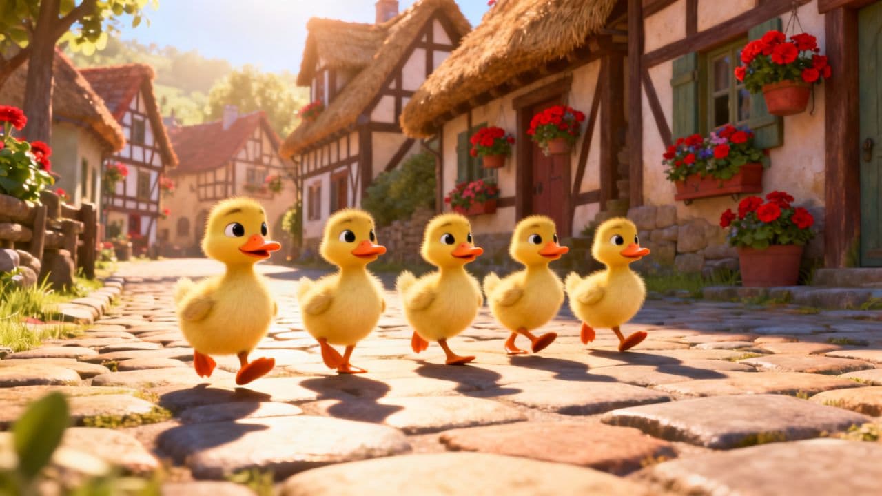 Pesë rozakët e vegjël