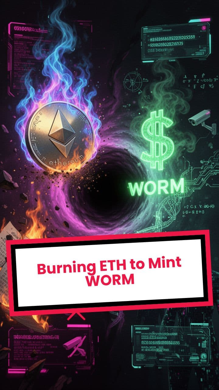 Burning ETH to Mint WORM