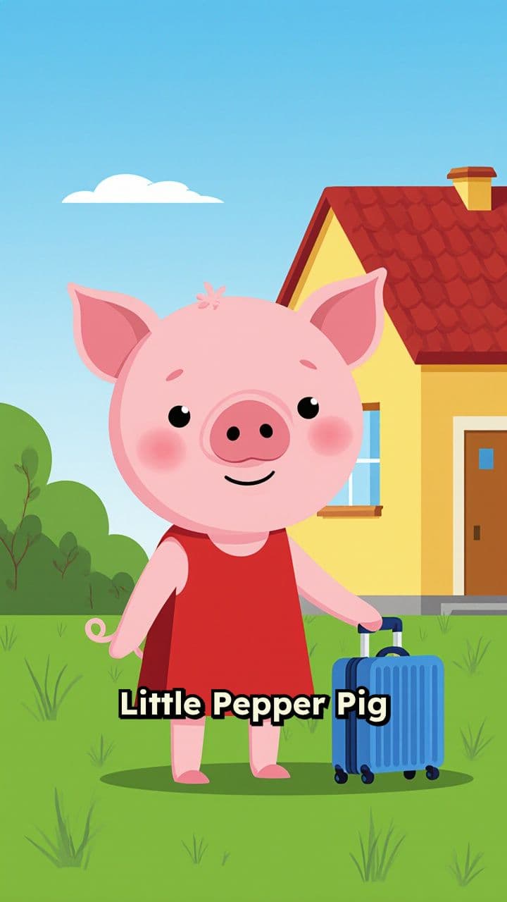 Little Pepper Pig’s First Family Trip