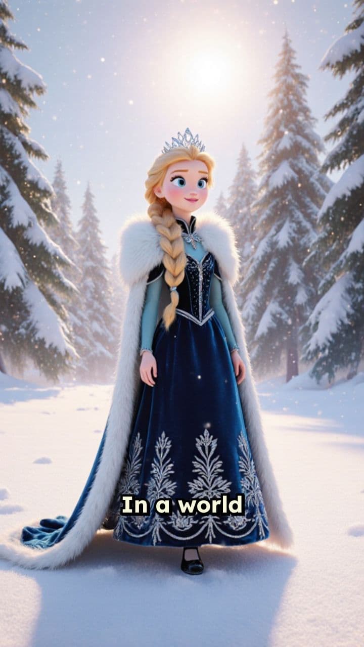 Princess in Winter Wonderland