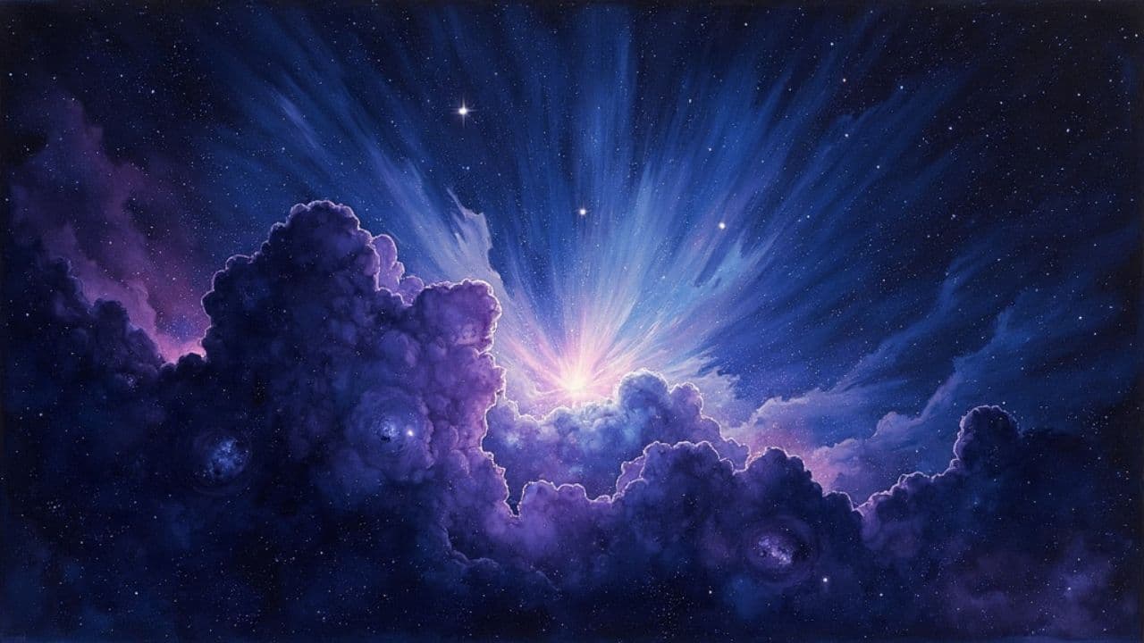 Mellan stjärnor och himlavall