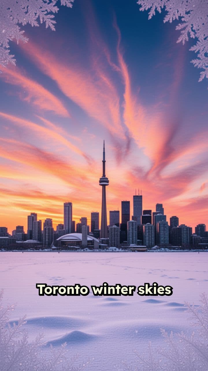 Best Winter Sunrises and Sunsets in Toronto