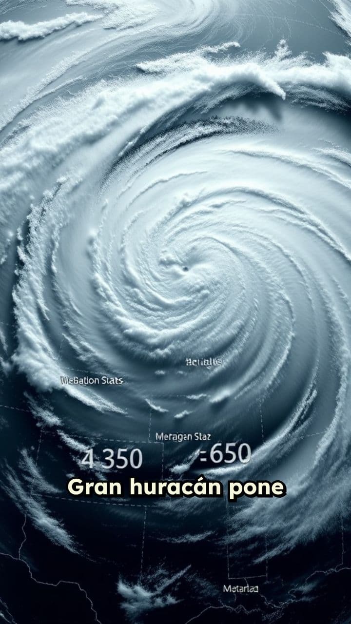 Gran huracán amenaza la costa este de EE.UU.