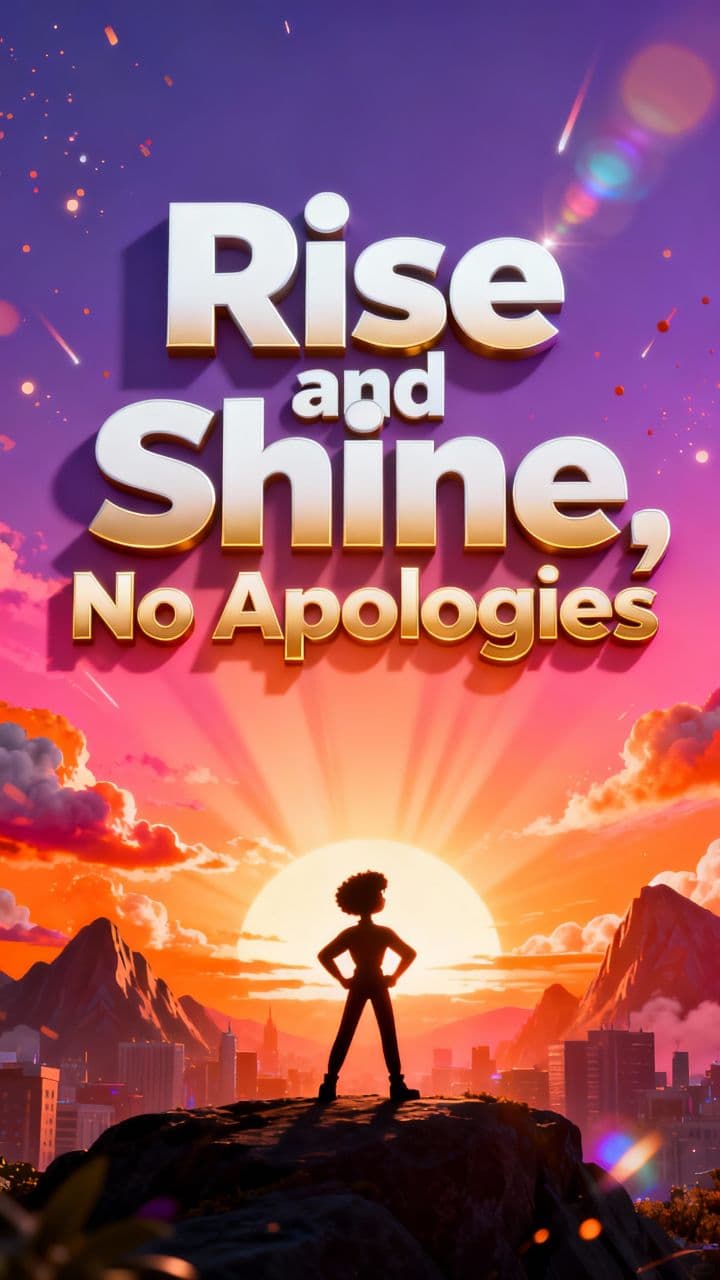 Rise and Shine, No Apologies