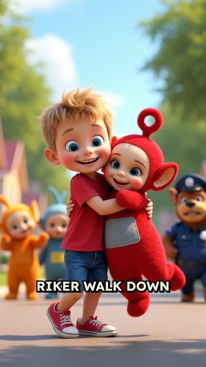 Riker and the Teletubbies Encounter