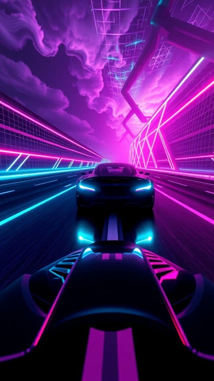 Neon Velocity Seamless Loop