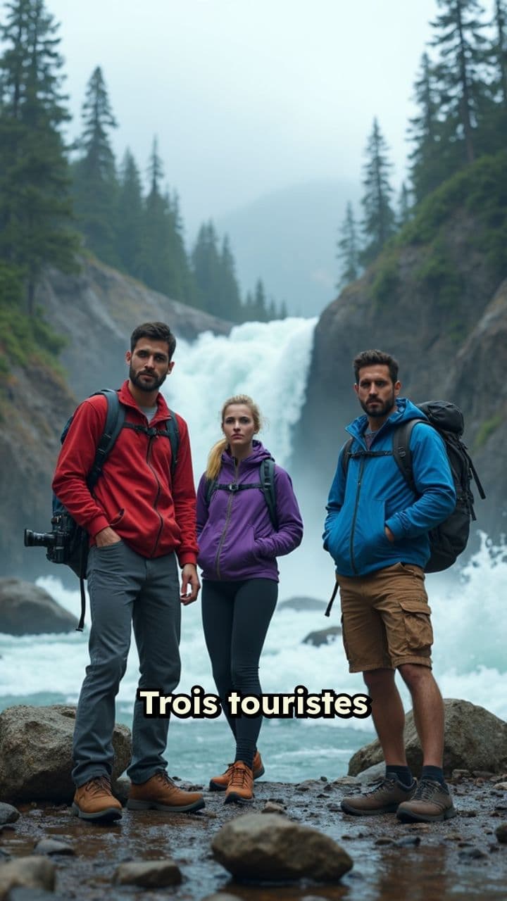 Dernières secondes avant l'avalanche