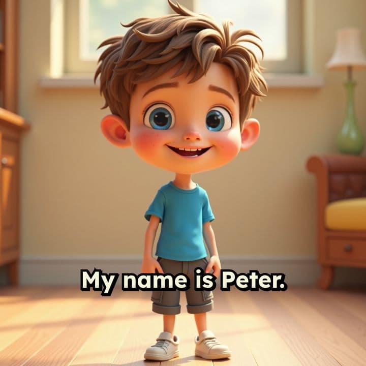 Меня зовут Пётр.