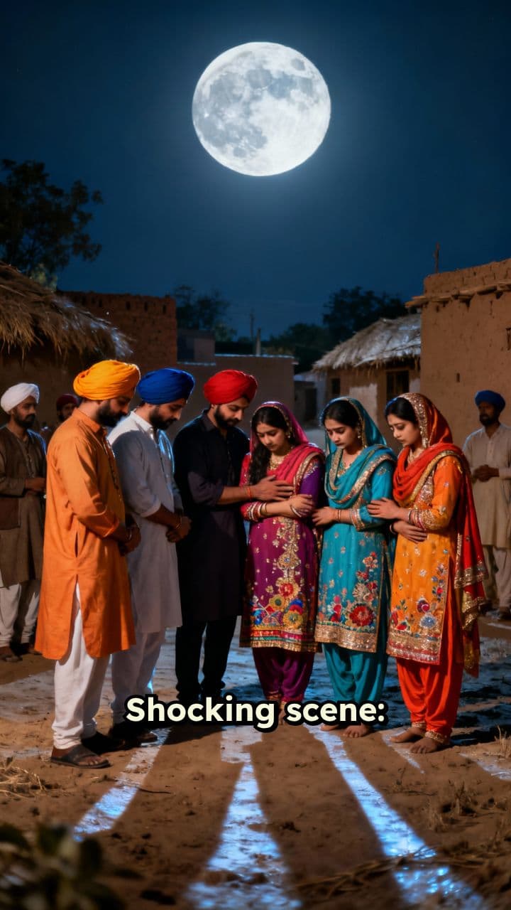 Eternal Farewell Under the Full Moon