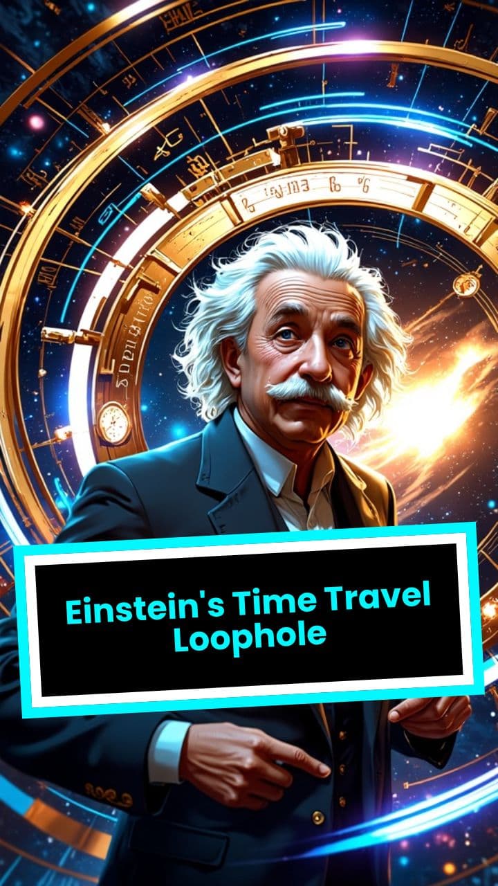 Einstein's Time Travel Loophole