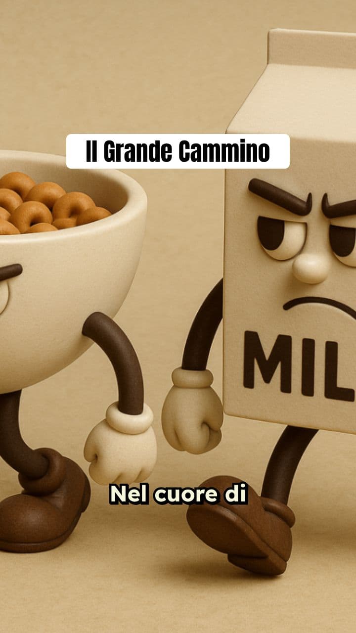 Cereal e Latte: La Passeggiata Absurda