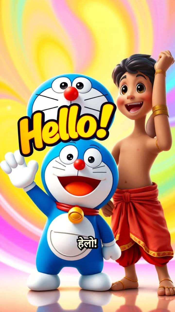 डोरेमोन और छोटा भीम की गुप्त कहानी