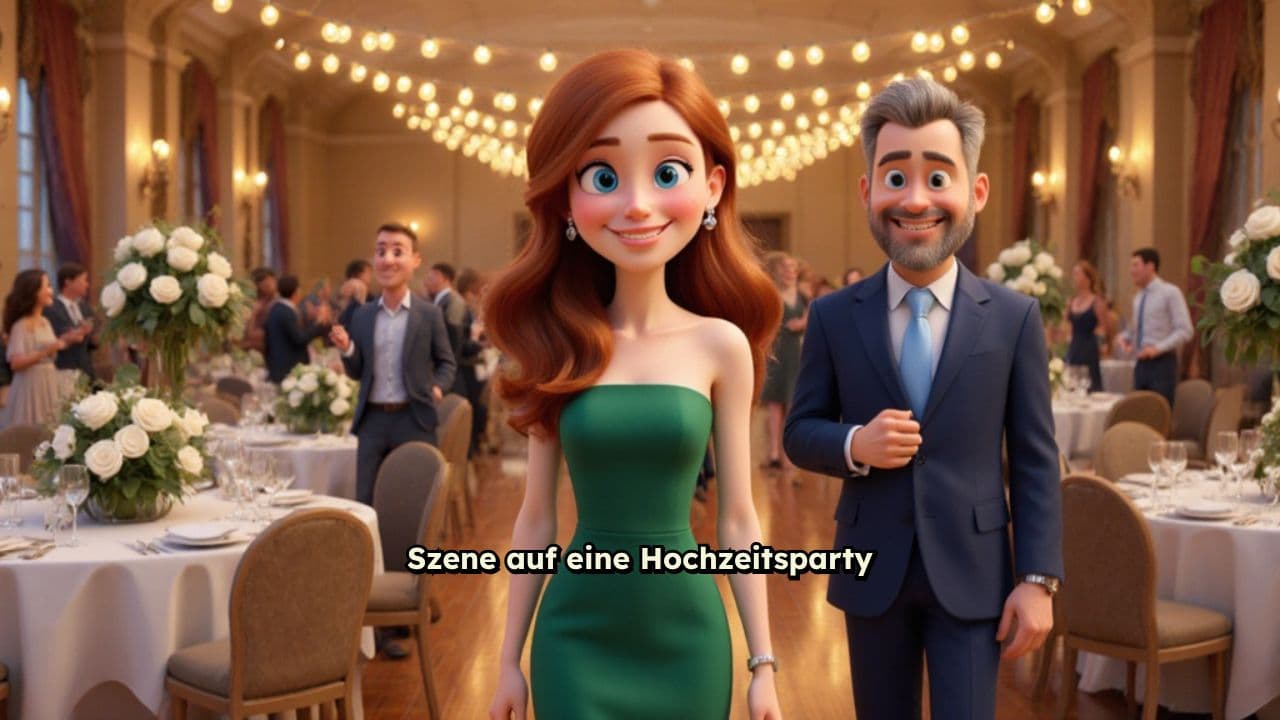 Hochzeitsparty mit Fotos und Bildern