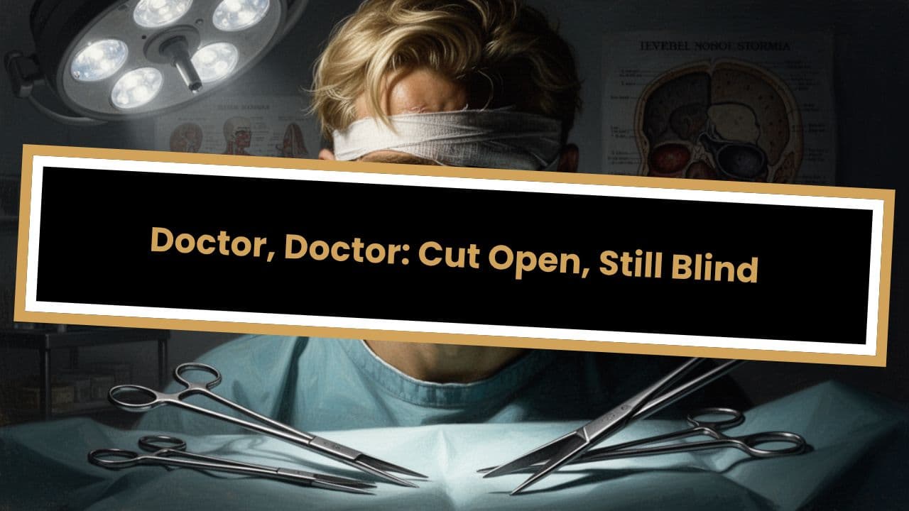 Doctor, Doctor: Cut Open, Still Blind