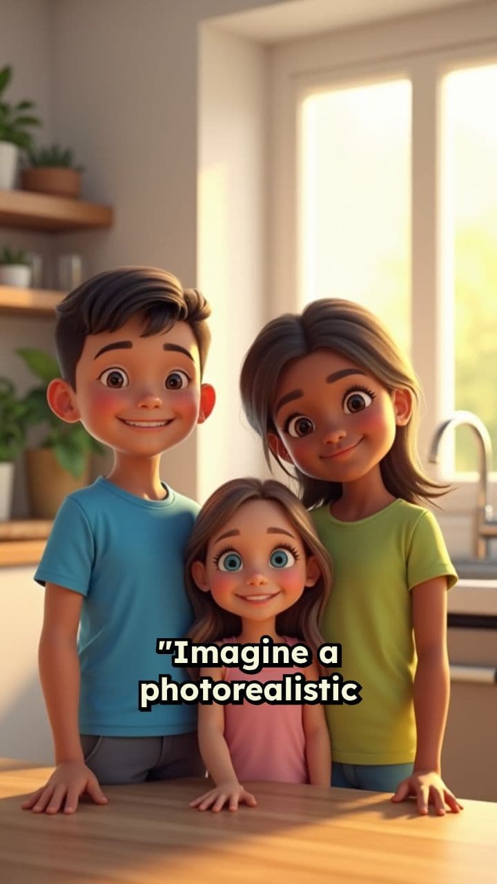 Joyful Kids and Chocolate Surprise