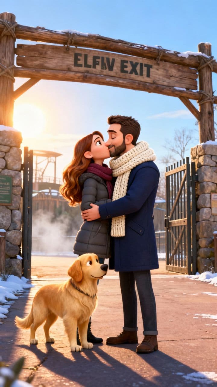 A Kiss After the Zoo