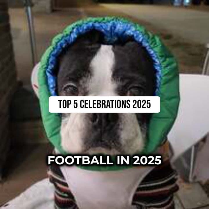 Top 5 Football Celebrations of 2025